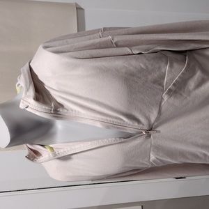 All in Motion cream colored zip hoodie. Medium